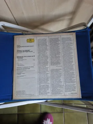 LP Música Clásica Mendelssohn Bernstein