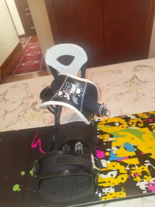 Tabla Burton Mayhem 164cm + Fijaciones Ride