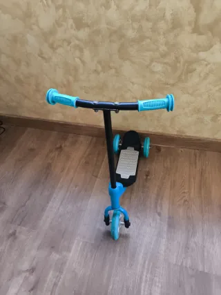 Patinete infantil 3 ruedas azul