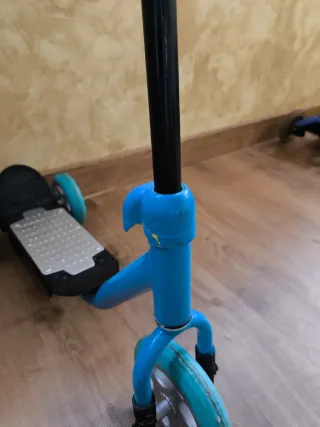 Patinete infantil 3 ruedas azul