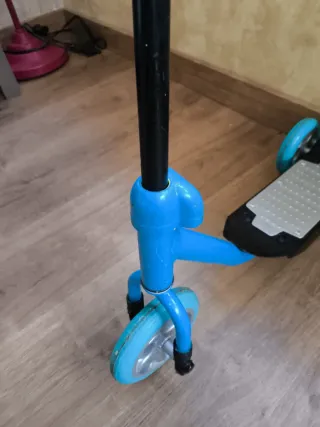 Patinete infantil 3 ruedas azul