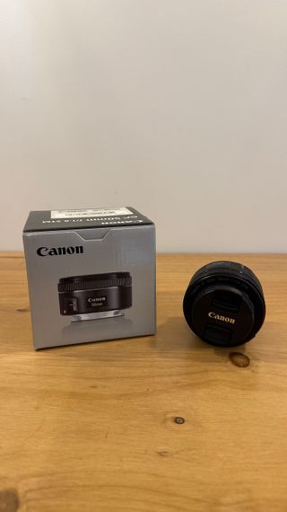 Objetivo Canon EF 50mm f/1.8 STM