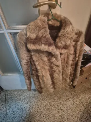 Chaquetón de piel de conejo