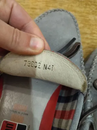 Mocasines Callaghan Náuticos Gris