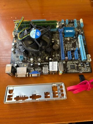 Placa base Asus P8B75-M LX + CPU i3-2120 + 4GB RAM