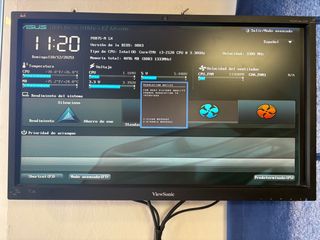 Placa base Asus P8B75-M LX + CPU i3-2120 + 4GB RAM