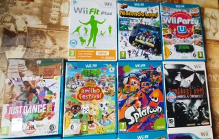 Lote Juegos Wii U y Wii