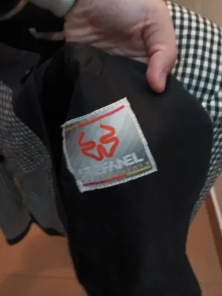 Blazer cuadros blanco y negro