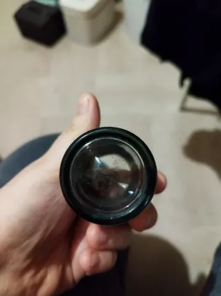 Portacandele glitterato effetto metallo in vetro