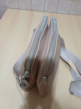 Borsa tracolla beige