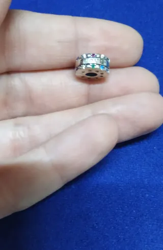 Charm Clip Corazón Amor Familia pulsera Pandora