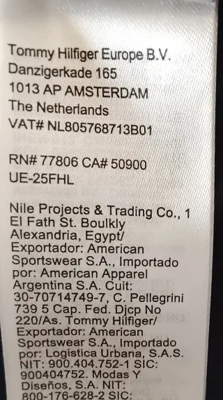 Vestido Tommy Jeans Negro Tirantes Volantes