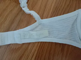 Sujetador Playtex con Aros Blanco Encaje