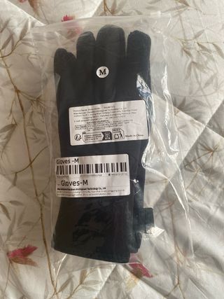 Guantes de neopreno negros