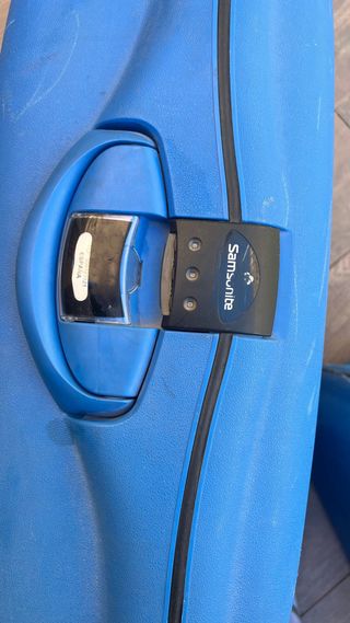 Maleta de viaje Samsonite azul