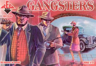 Figuras Gangsters Escala 1/72