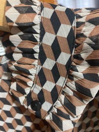 Blusa Mango Estampada