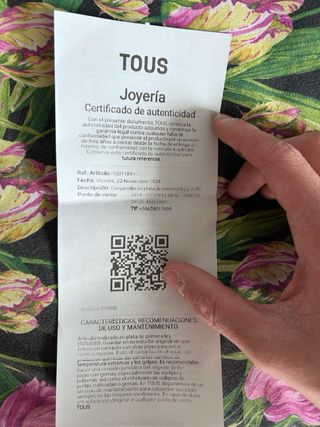 Gargantilla Tous Plata Ley Anilla