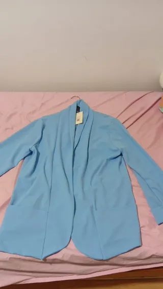 Chaqueta elegante azul