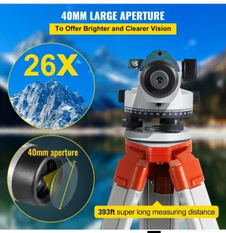 Nivel Óptico Automático VEVOR 25X