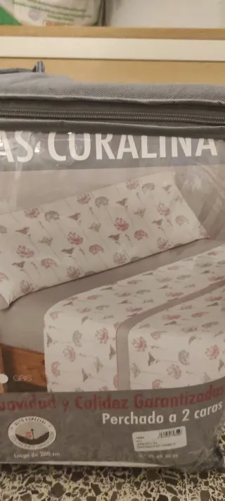 Juego de sábanas Coralina