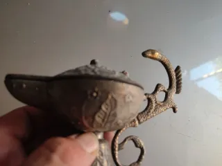 Lampada Aladino vintage antica