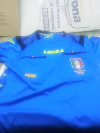 Maglietta arbitro calcio LEGEA Italia