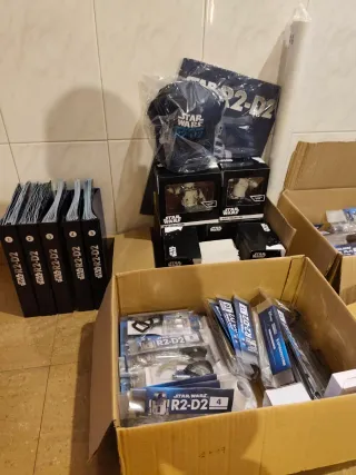 R2-D2 para montar STAR WARS