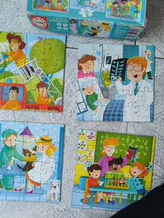 Puzzles infantiles educativos