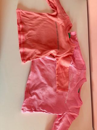 Conjunto ropa de niña talla 12 meses