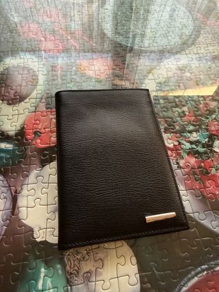 Cartera Piel Ermenegildo Zegna Negra