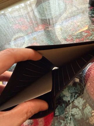 Cartera Piel Ermenegildo Zegna Negra