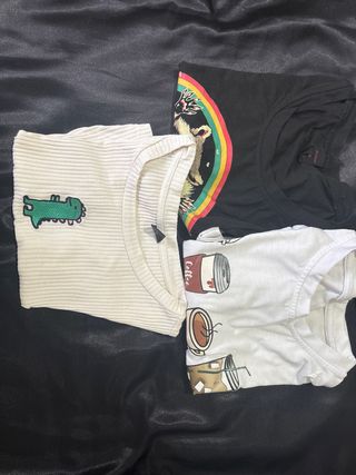 Pack 3 Camisetas Gráficas