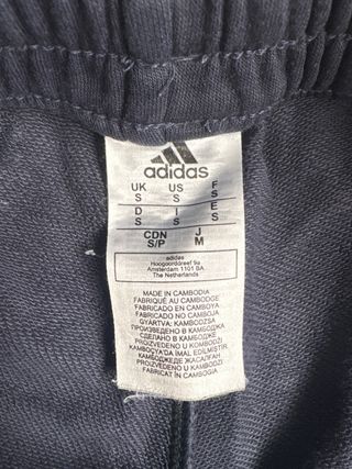 Pantalón corto Adidas azul marino Talla S