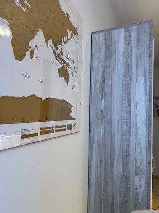 Mueble Estantería Vidriera Madera y Cristal