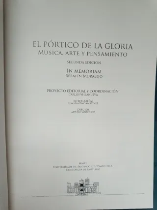 Libro El Pórtico de la Gloria