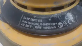 Lijadora rotoorbital Mirka DEROS 650