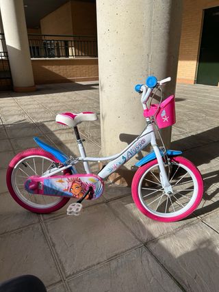 Bicicleta Dino Bikes de 16 pulgadas para niña