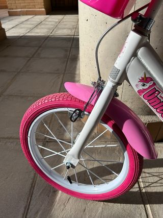 Bicicleta Dino Bikes de 16 pulgadas para niña