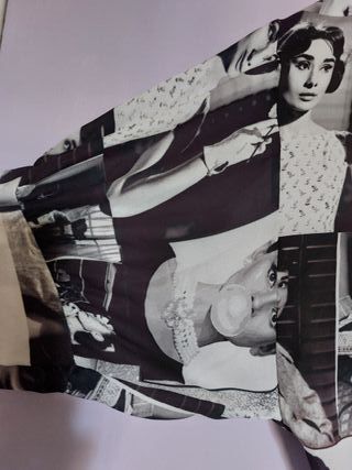 Camicetta Audrey Hepburn collage