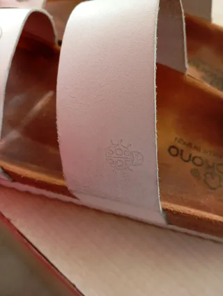 Sandalias Yokono Talla 41 Blancas