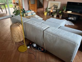 Sofá modular Sklum 3 piezas + puf