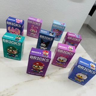 Set Miniso Micro Mattoncini Bricks Personaggi