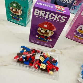 Set Miniso Micro Mattoncini Bricks Personaggi