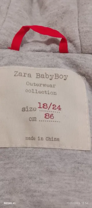 Chaqueta montaña niño 18/24 meses