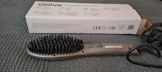 Cepillo Alisador Qilive Negro y cepillo de viaje