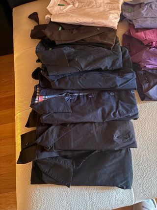 Set 11 camicie Benetton sisley e altro donna tg 40