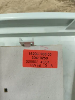 Botonera Secadora INDESIT