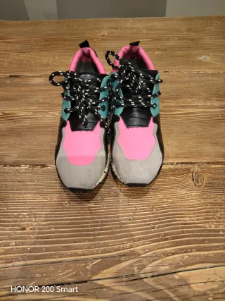 Sneakers donna Steve Madden rosa e turchese