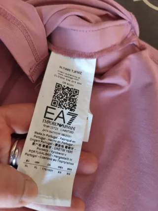 Vestido Emporio Armani Rosa Talla XL